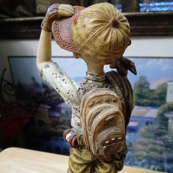 THE BEACHCOMERS COASTAL⛵🐧10.5",LIFE RESIN FIGURINE 1989 DECOR. - Picture 11 of 16